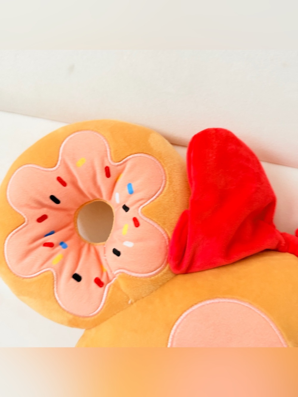 Disney Parks Minnie Mouse Scented Donut Pillow - Picture 2 of 8